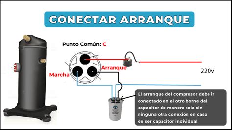 Diagrama D Como Conectar Un Motor D Compresor Electrico Esqu