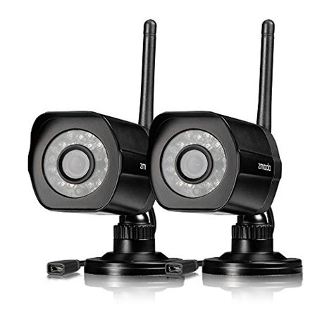 Zmodo Wireless 720p HD Security Cameras (2 Pack) | Wireless Outdoor Cameras