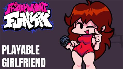 Friday Night Funkin Playable Girlfriend [psyche Engine] Mod Youtube