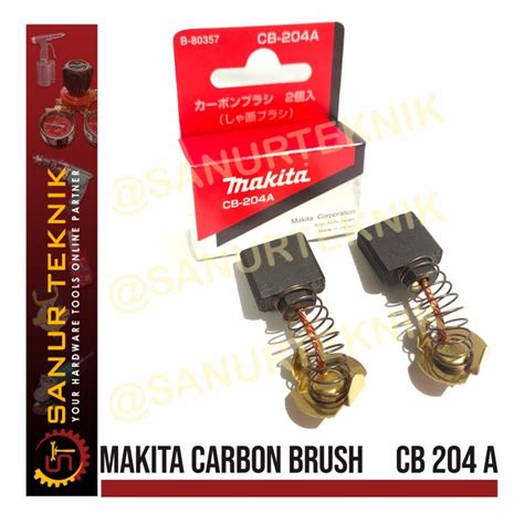 Jual MAKITA Carbon Brush Arang Spul Borstel CB204A CB 204 A