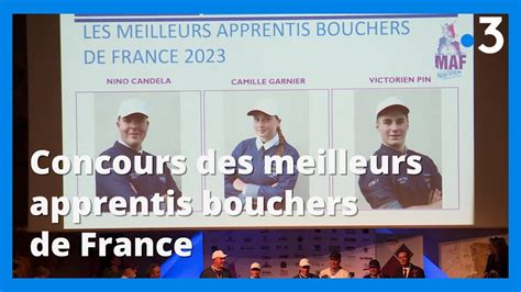 Concours Des Meilleurs Apprentis Bouchers De France Avignon Youtube