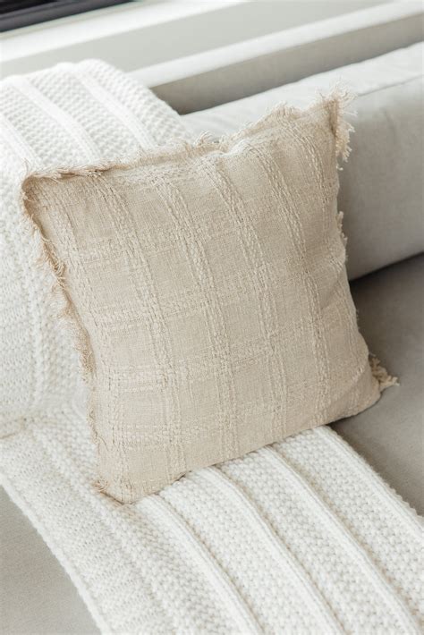 Nightingale Woven Fringe Pillow Roolee