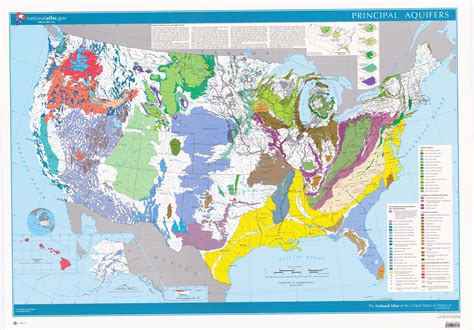 Map Of The Principal Aquifers Of The United States Damnthatsinteresting