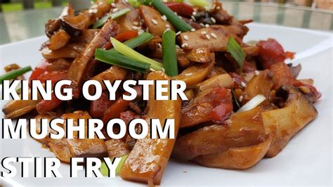 King Oyster Mushroom Stir Fry Recipe Quick Easy Tasty Homemade