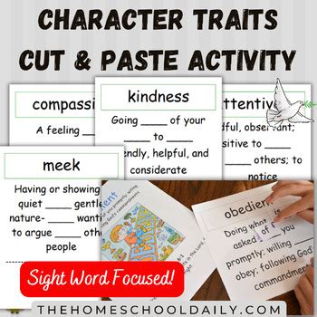 Christian Character Traits Pack by Marie Nimmons | TPT