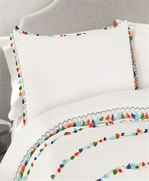 Lush Décor Boho Tassel 3 Pc Fullqueen Comforter Set Macys