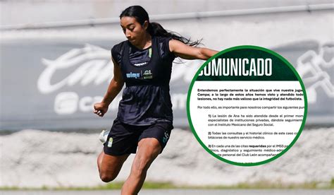 Le N Femenil Responde A La Denuncia De Ana Campa La Jugadora Miente