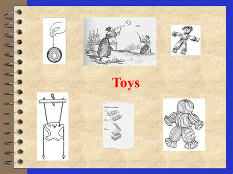 Colonial Games And Toys