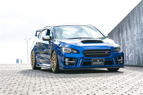 楽天市場M s スバル WRX STI S4 A C型 前期 2014 08 2017 05 ROWEN SPORT フロント