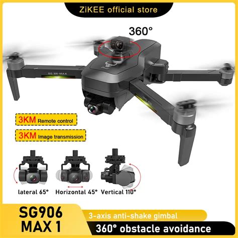 Zll Dron Sg Max Pro Km K Con C Mara Hd Cuadric Ptero