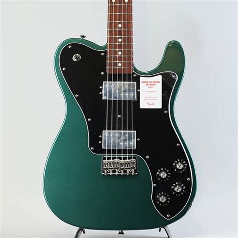 Fender Made In Japan Hybrid Telecaster Deluxe Sherwood Green Metallic R