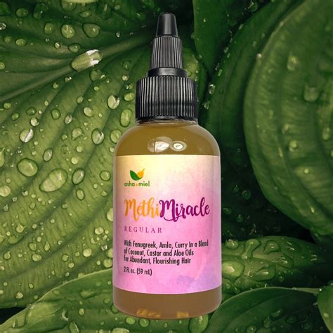 Methi Miracle Hair Oil Fenugreek Hair Oil Amla Oil Hair Etsy