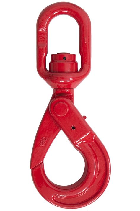 G80 Ball Bearing Swivel Self Locking Hook Bb G80 Sslh Safetyliftingear