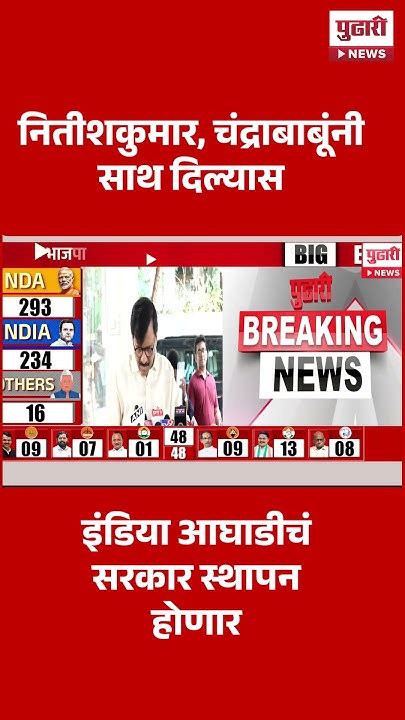 Pudhari News Lok Sabha Result तर इंडिया आघाडीचं सरकार स्थापन होणार संजय राऊत Sanjayraut