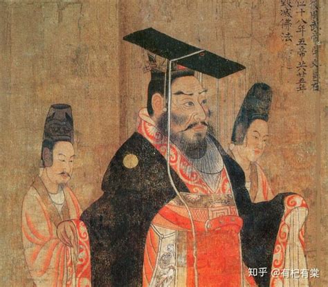 细处见功力，气质各不同 ——古代名画赏（三）：阎立本《历代帝王图》 知乎