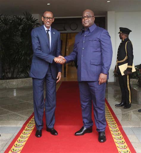 Dr Congo President Felix Tshisekedi Compares Rwandas Counterpart