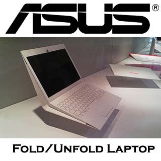 Asus Fold/Unfold Concept Laptop to be available by late 2009? - TechGadgets