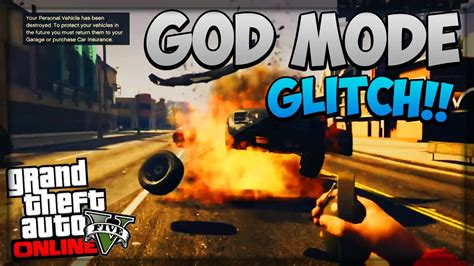 GTA Online Glitches NEW God Mode Invincibility Wall Breach Glitch