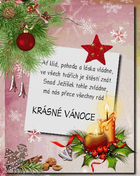 vanoce_vanocni_prani | Christmas card wishes, Christmas decorations, Christmas wishes