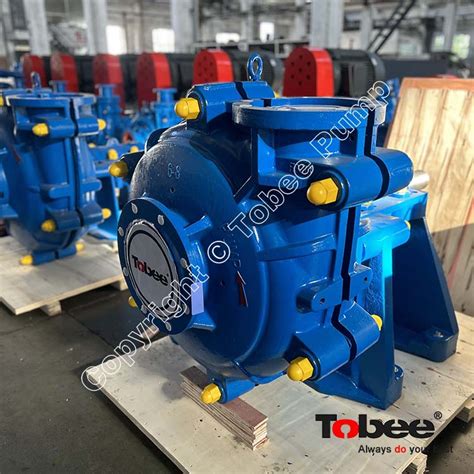 Ah Cement Slurry Pumps Abrasive Sludge Pump Thickener Tailings Pump