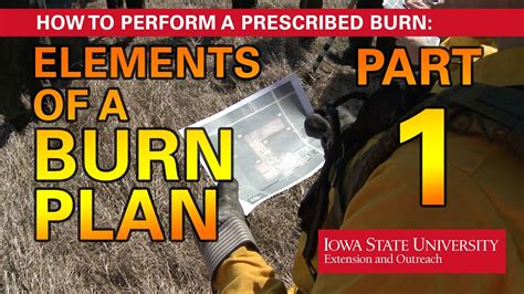 How To Perform A Prescribed Burn Elements Of A Burn Plan Part 1 Youtube