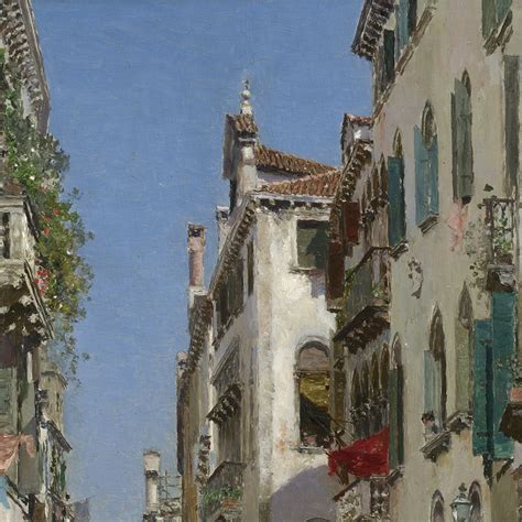 A Summer Afternoon Venice Martin Rico Y Ortega 1833 1908