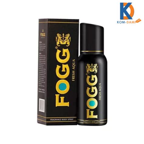 Fogg Black Men Body Spray Fresh Aqua Ml Kom Dami