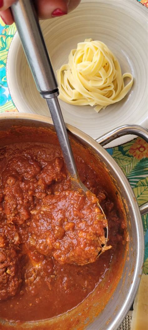 Tagliatelle Con Salsa De Carne Picada Las Recetas De Tere