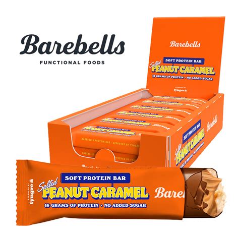 Barebells Soft Protein Bar Salted Peanut Caramel 12x 55g