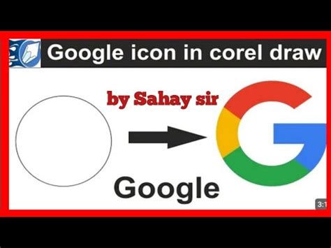 Coreldraw Me Google Logo Kaise Banaye How To Make Google Logo In