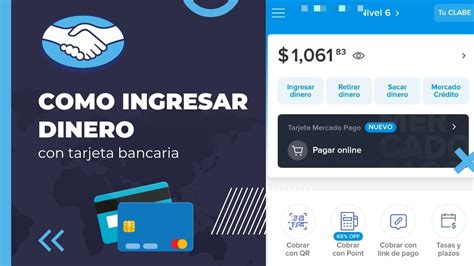 Cuáles son los pasos para ingresar dinero a Mercado Pago con tarjeta