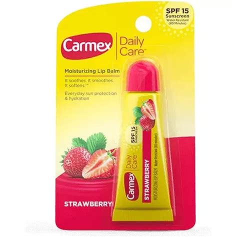 Balsamo De Labios Carmex Con Protector Solar Frutilla Cuotas sin interés