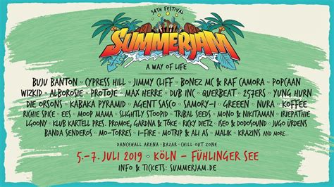 Summerjam Festival 2019 Trailer 1 Youtube