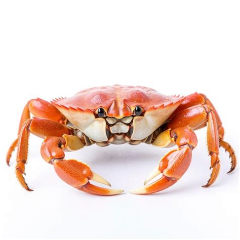 Premium Ai Image A Crab With A Big Mouth And A Big Smile On Its Face