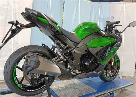 Gebrauchte Kawasaki Ninja 1000SX grün Baujahr 2020 30272 km