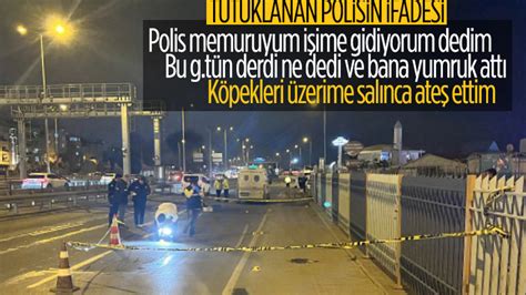 Fatih Te Pitbulllu Sald Rganlara Ate Eden Polisin Ifadesi