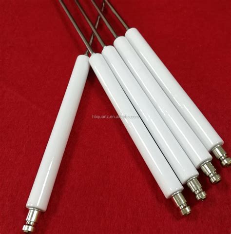 Customized 95 Al2o3 Igniter Probe Gas Burning Alumina Ceramic Spark