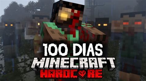 SOBREVIVI 100 DIAS EM UM APOCALIPSE ZUMBI NO MINECRAFT 1 YouTube