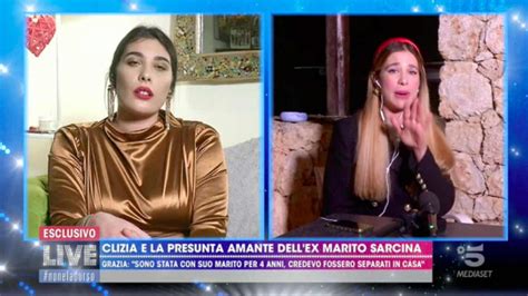 Clizia Incorvaia Scontro Con L Amante Dell Ex Marito A Live Non La