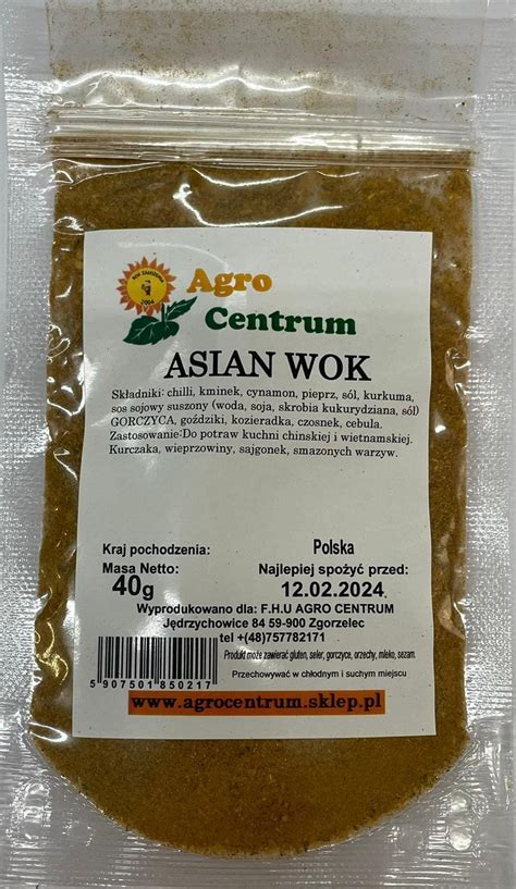 Przyprawa Asian Wok G Sklep Agrocentrum