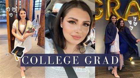 College Graduation Vlog Grwm Bachelors Of Healthcare Management