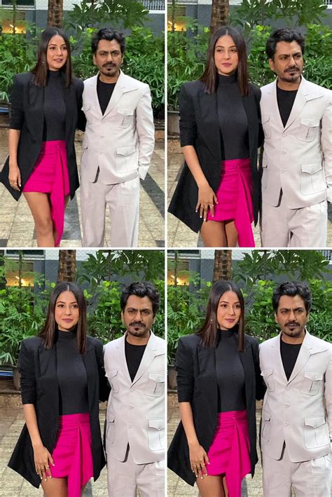 Shehnaaz Gill And Nawazuddin Pose For Yaar Ka Sataya Hua