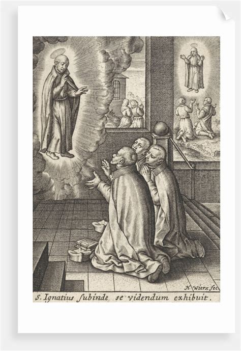 Appearance Of Ignatius Loyola To Three Jesuits Posters Prints By