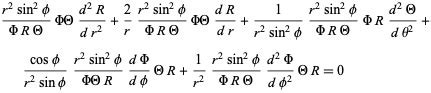 Laplace's Equation--Spherical Coordinates -- from Wolfram MathWorld