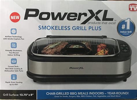 Power Xl Smokeless Grill Owner S Manual