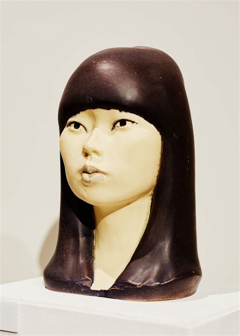 Portrait Japonaise René Robin Sculpteur