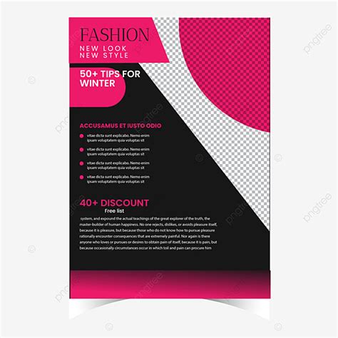 Gambar Template Sampul Majalah Fashion Templat Untuk Unduh Gratis Di