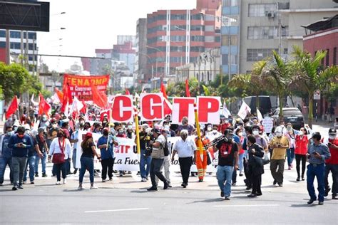 La CGTP convoca a su primera gran huelga indefinida en los últimos 20