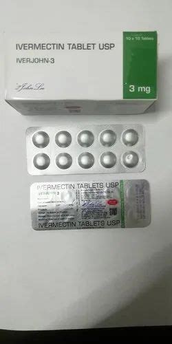 Iverjohn Ivermectin Tablets Mg At Strip Of Tablets In