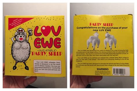 Luv Ewe Inflatable Party Sheep Bought It As A Joke To A Friend 10